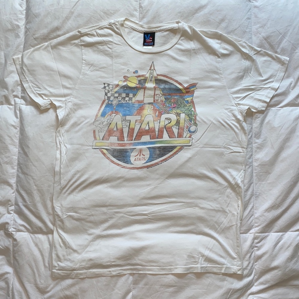 Junk Food Clorhing Atari Montage Men’s T Shirt
